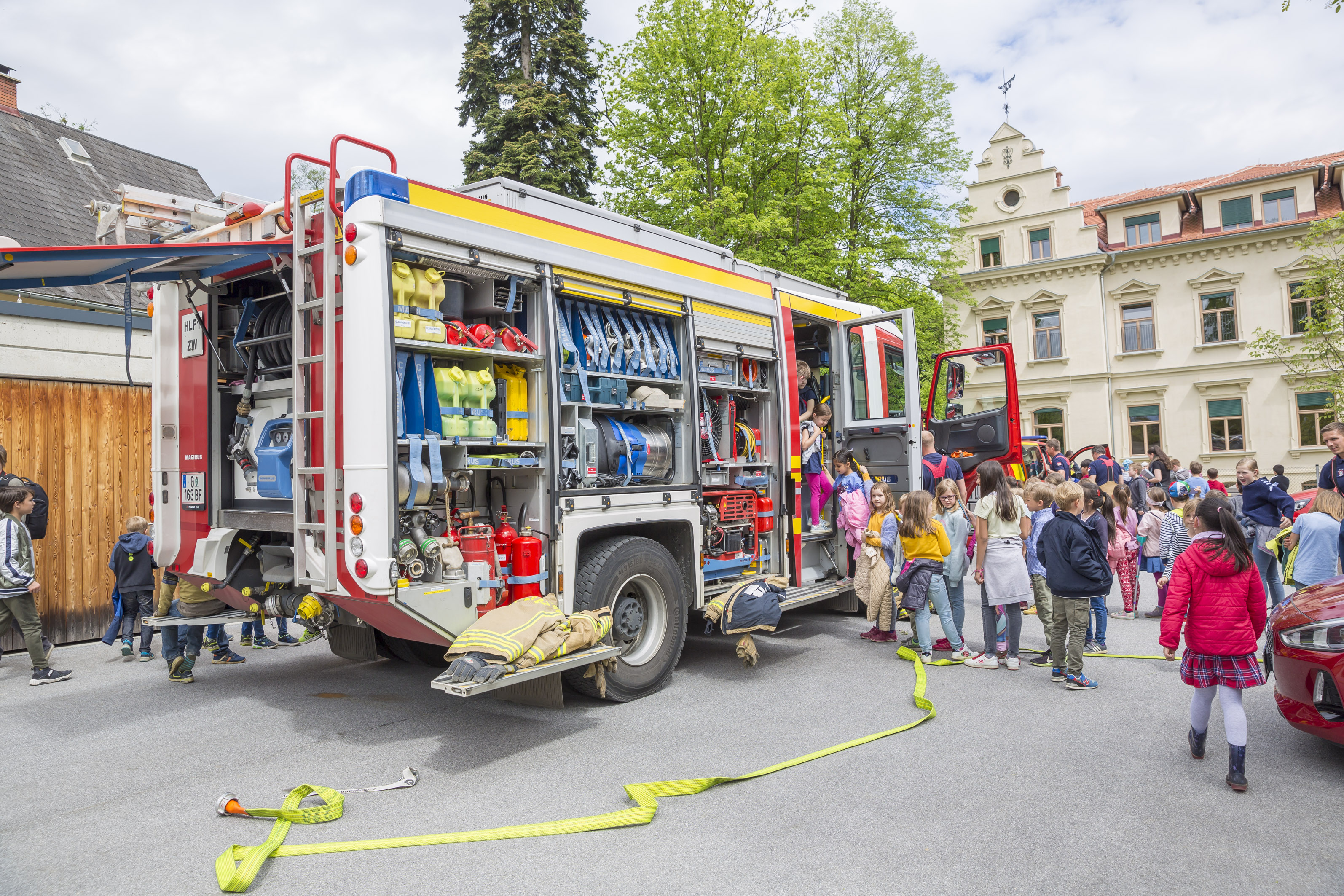 Neues Brandschutzprojekt für Grazer Volksschulen