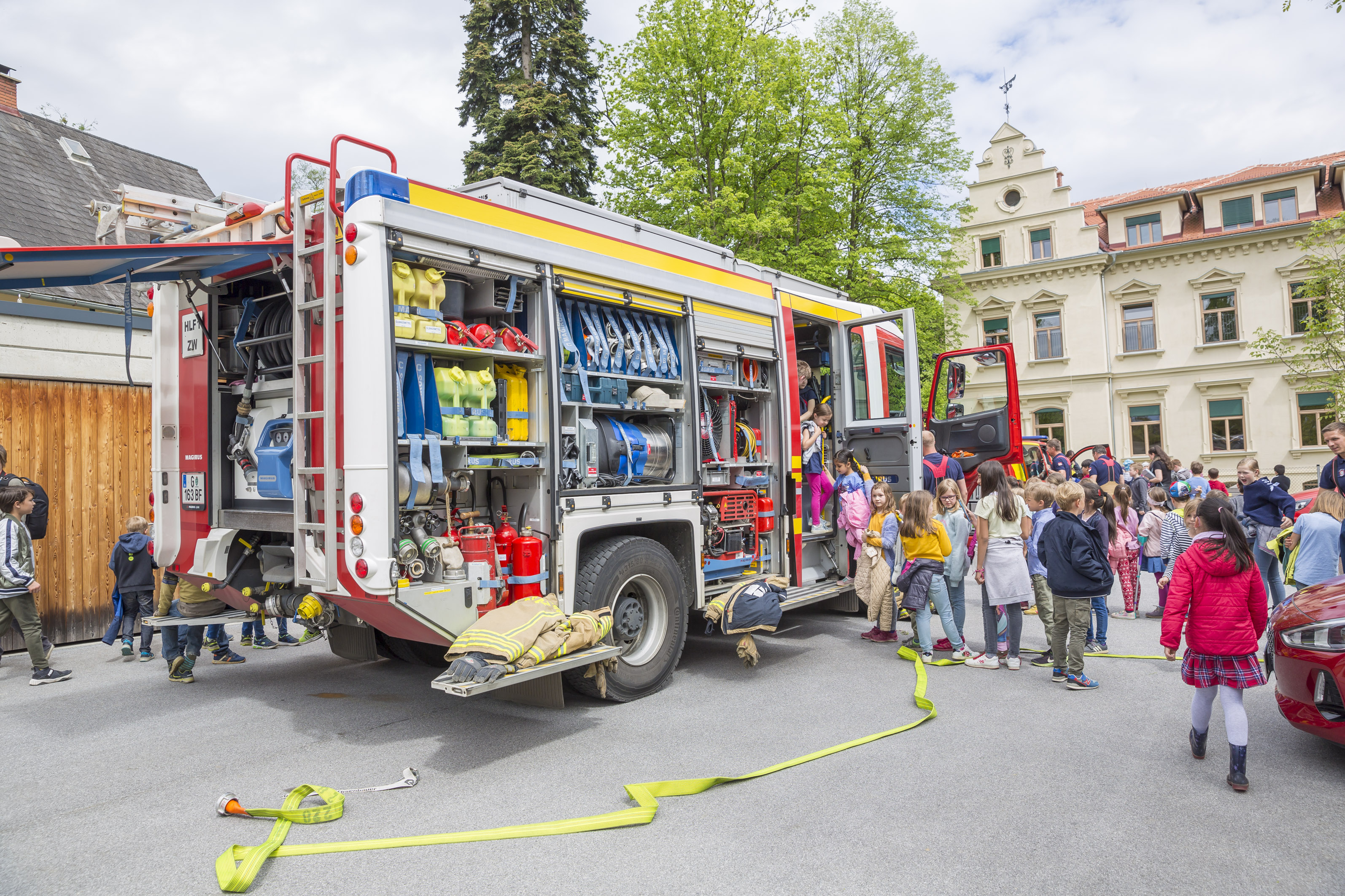 Neues Brandschutzprojekt für Grazer Volksschulen © BF-Graz Neues Brandschutzprojekt für Grazer Volksschulen