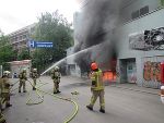 Zimmerbrand in Graz Lend