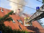 Brand eines Hauses1