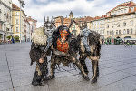 Krampusse am Hauptplatz