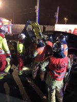 Verkehrsunfall © BFGraz Verkehrsunfall